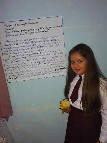 Foto de Ada Mayte la tierna voz de Acahay