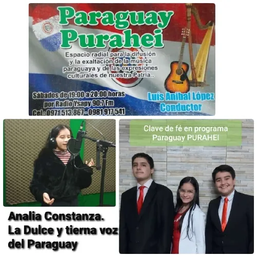Foto de Analia Constanza. La dulce y melodiosa voz del Paraguay