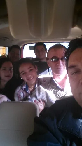 Foto de claudia y grupo