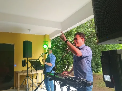 Foto de José y Daniel